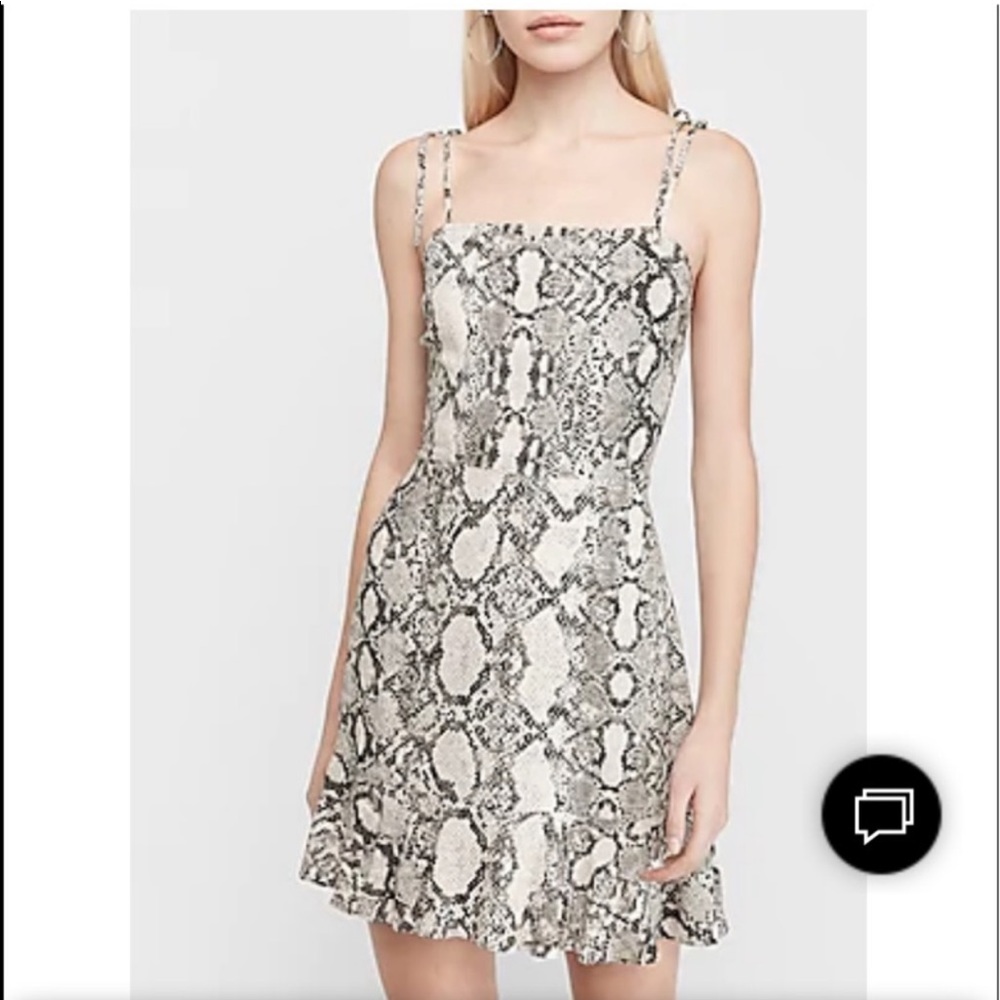 Express Snake Print Dress